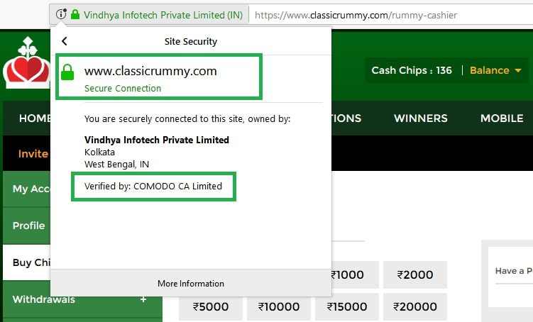 Valued Rummy Secure Connection valued rummy secure connection