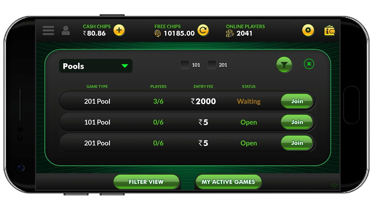 valued rummy lobby