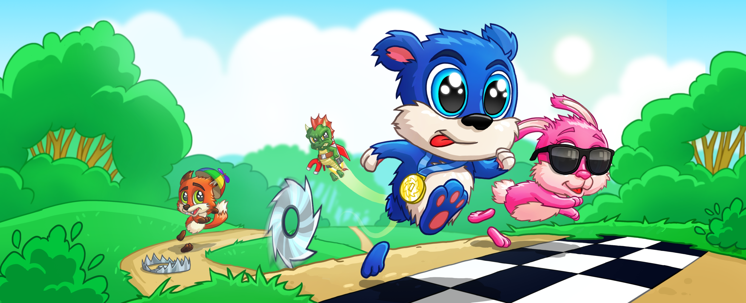 Fun Run 3 Multiplayer Games